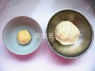 养胃佳品——香葱奶盐苏打饼干的做法步骤：5