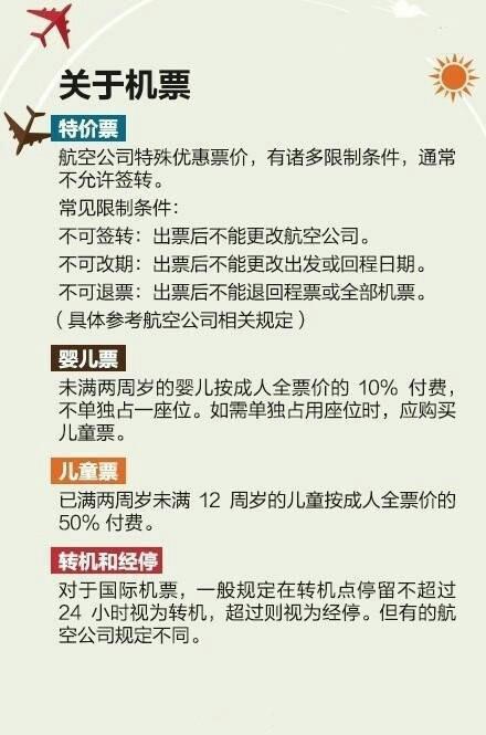 关于坐飞机的各种问题，在这里有答案了